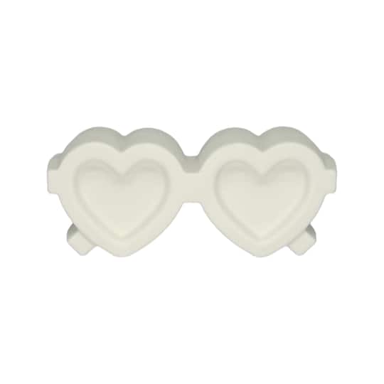 Jonathan Adler x Michaels 9" DIY Ceramic Heart Glasses Figurine
